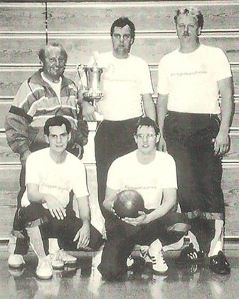 Die Asperger Prellball-Meistermannschaft