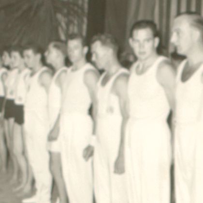 Asperger Turner beim Landesturnfest 1955