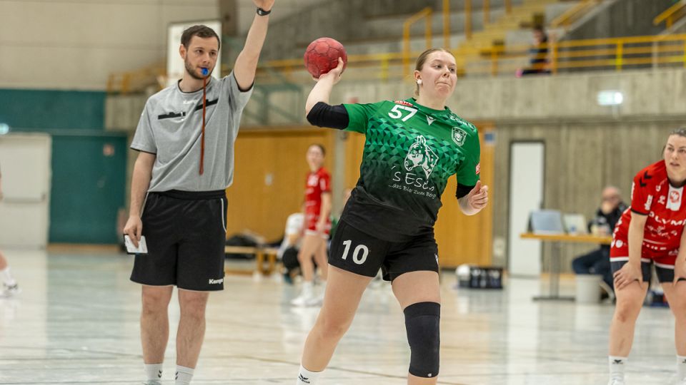 14.03.2026 Frauen 1 – HB Ludwigsburg 3 30:21 | Bild: Mike Matysik (www.portraction.de)