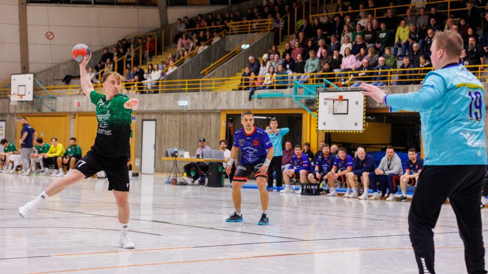 17.01.2026 Männer 1 - HSG Leudelsbach 30:29 | Bild: Mike Matysik (www.portraction.de)