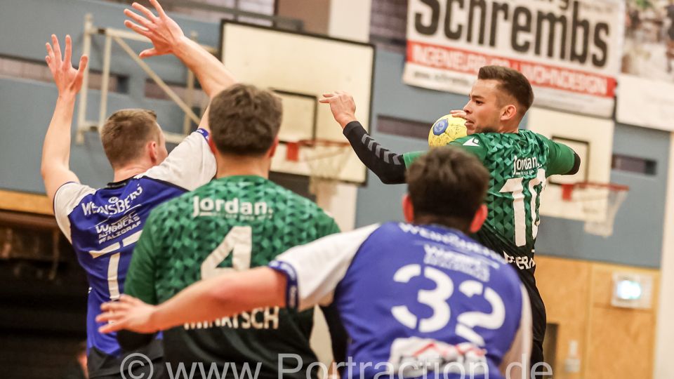 07.12.2025 TSV Weinsberg 2 - Männer 1 33:36 | Bild: Mike Matysik (www.portraction.de)	