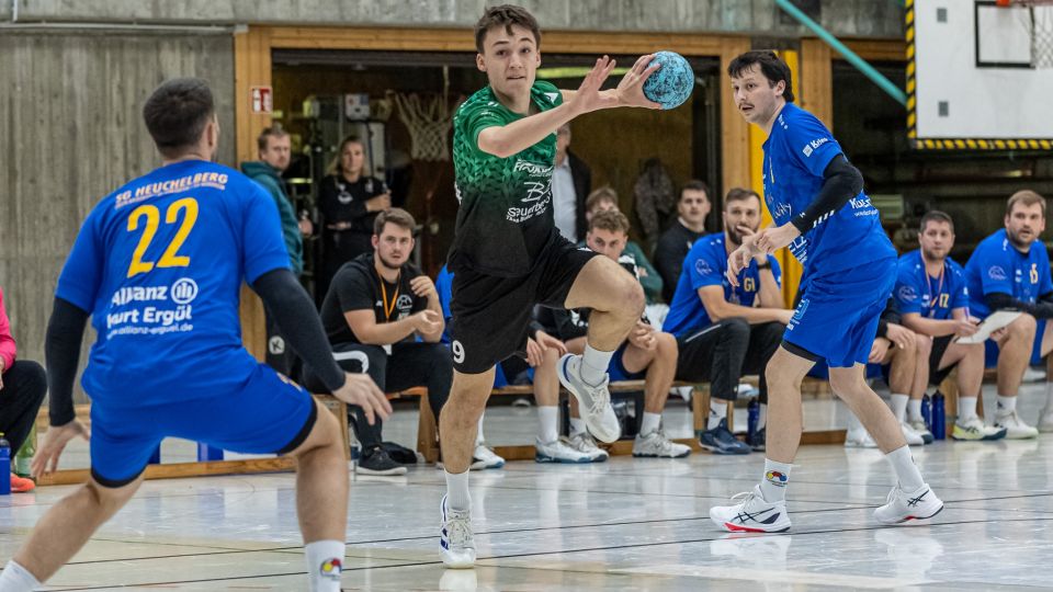 25.10.2025 Männer 2 - SG Heuchelberg 28:25 | Bild: Mike Matysik (www.portraction.de)