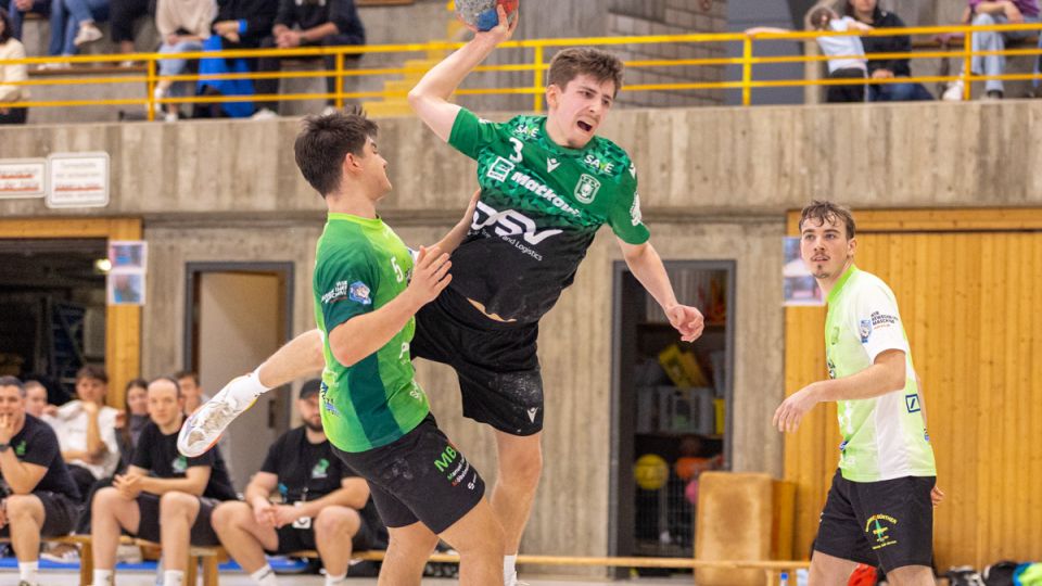 28.02.2026 männl. A – HSG Strohgäu 39:33 | Bild: Mike Matysik (www.portraction.de)