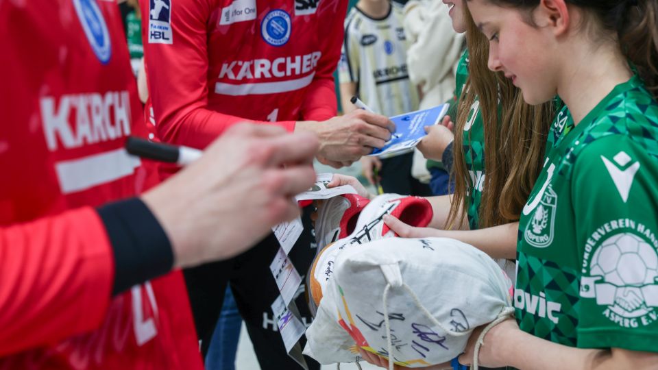 20.01.2026 | 100 Jahre Handball unterm Hohenasperg | TVB Stuttgart - HBW Balingen-Weilstetten 33:31 | Bild: Mike Matysik (www.portraction.de)