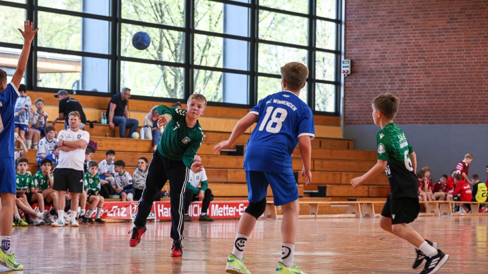 11.04.2026 die gemischte D-Jugend beim ALWA Cup in Großsachsenheim | Bild: Mike Matysik (www.portraction.de)