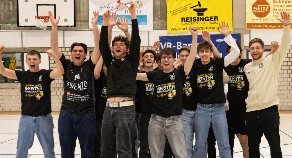 21.03.2026 Meisterehrung der männlichen A-Jugend in der Rundsporthalle