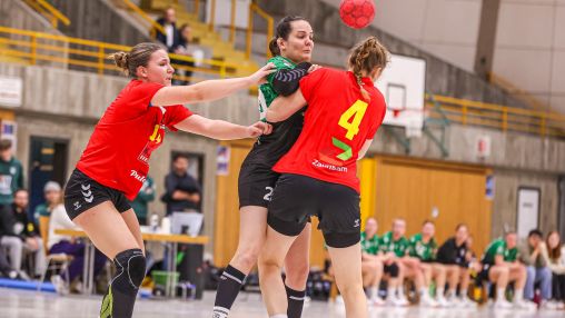 13.12.2025 Frauen 1 – TSG Schwäbisch Hall 24:25 | Bild: Mike Matysik (www.portraction.de)	
