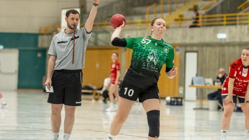 14.03.2026 Frauen 1 – HB Ludwigsburg 3 30:21 | Bild: Mike Matysik (www.portraction.de)