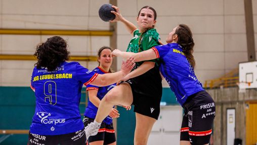 17.01.2026 Frauen 2 – HSG Leudelsbach 34:22 | Bild: Mike Matysik (www.portraction.de)